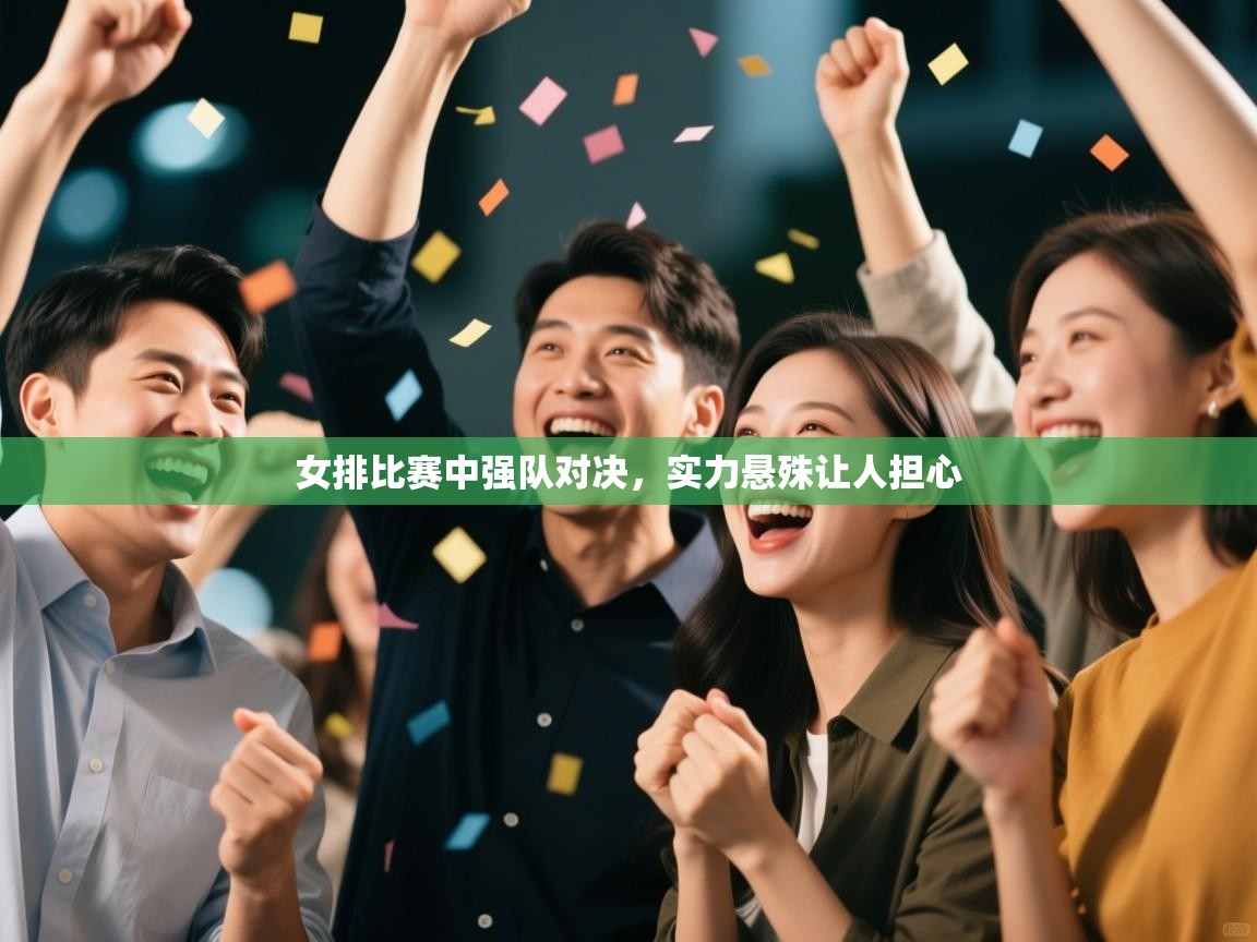 女排比赛中强队对决，实力悬殊让人担心  第1张