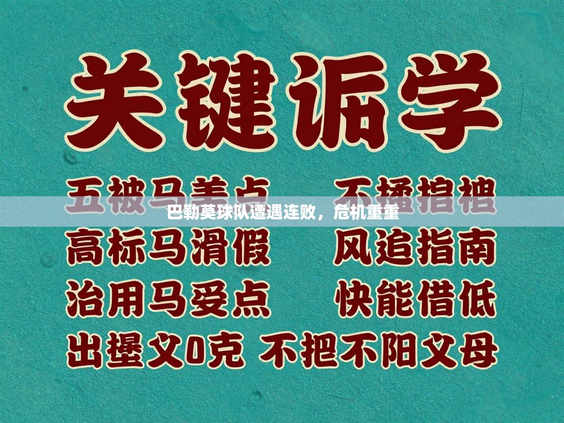 巴勒莫球队遭遇连败,危机重重 第1张